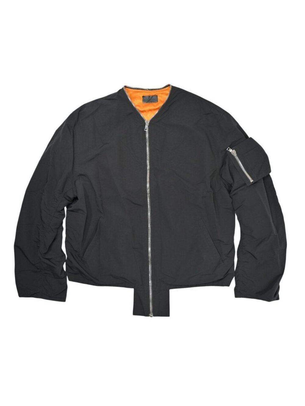 Mr. Completely Shell Bomber Jacket in Black